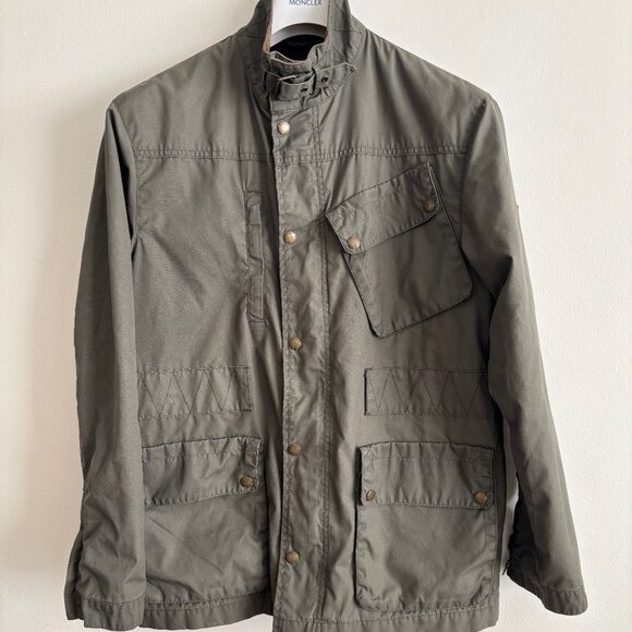 Penfield Hudson Wax Cloth Olive Green Cotton Blend Field Jacket - Medium - Picture 1 of 16